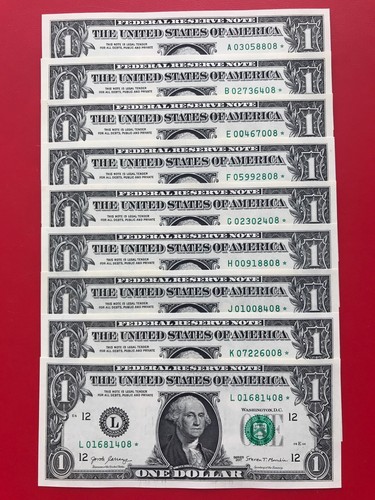 2017 star note set dollar - note,