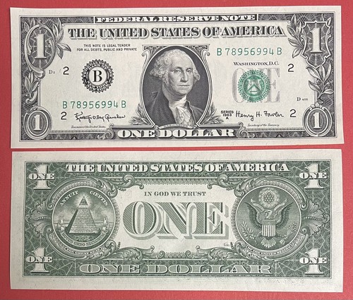 Usa banknotes note 1 - usa, x